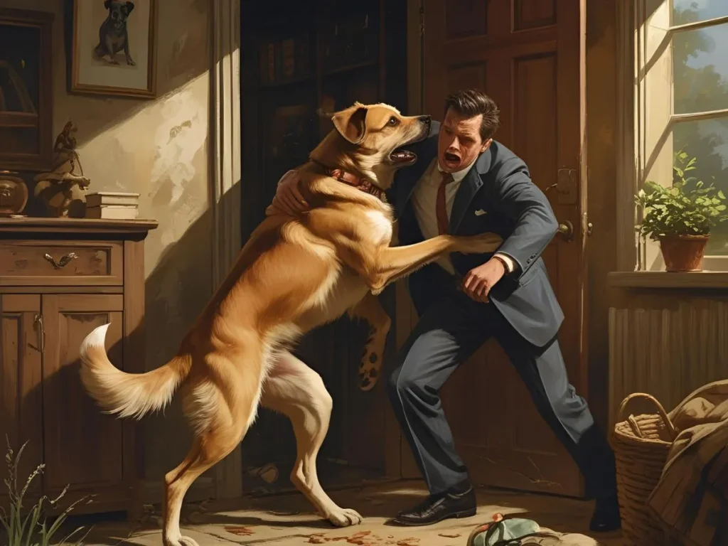 Attacked by Dog Dream Meaning