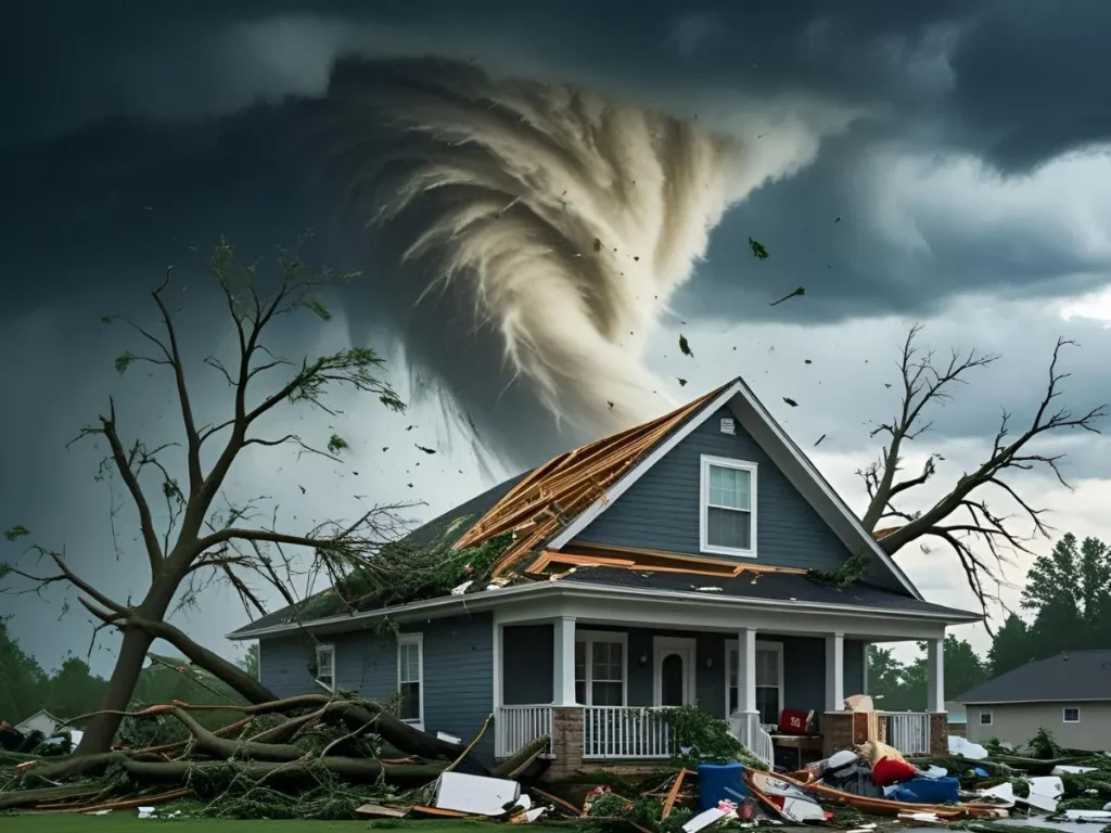 Dream of Tornado Hitting House