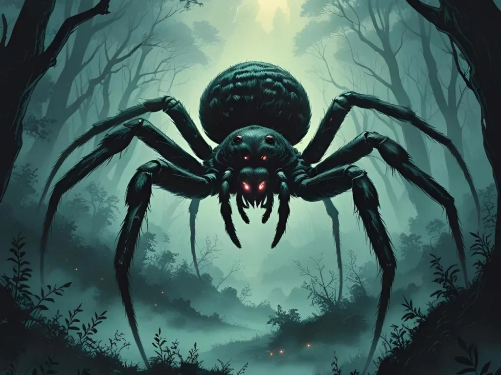 Huge Spider in Dream Meaning