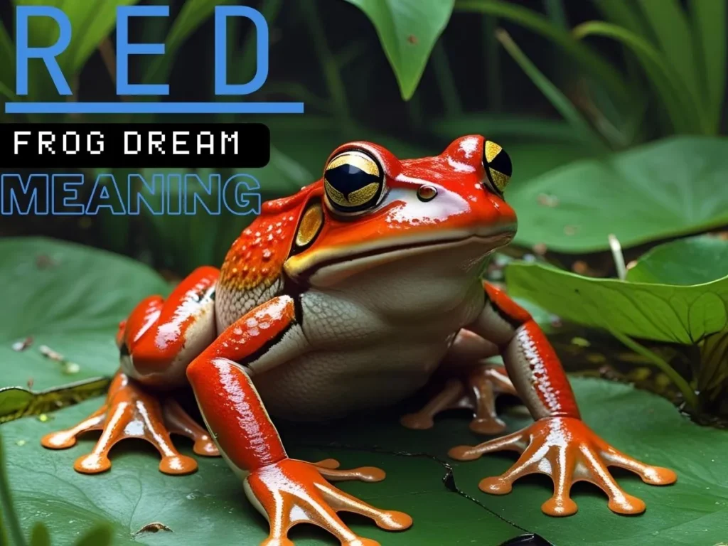 Red Frog Dream Meaning