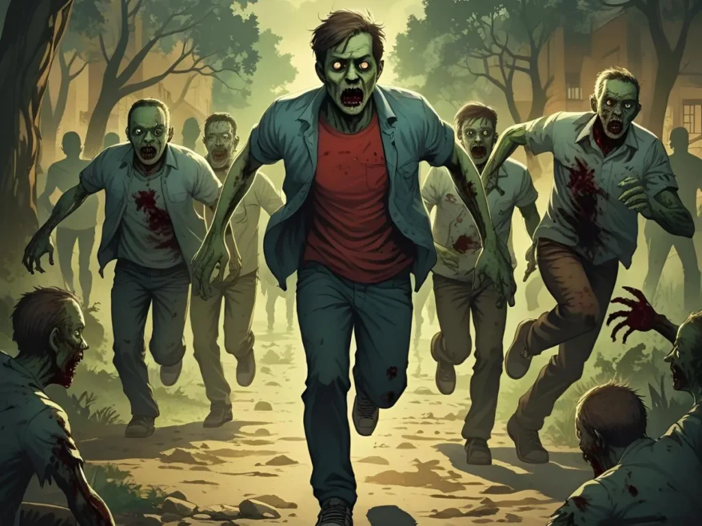Running from Zombie Dream Meaning