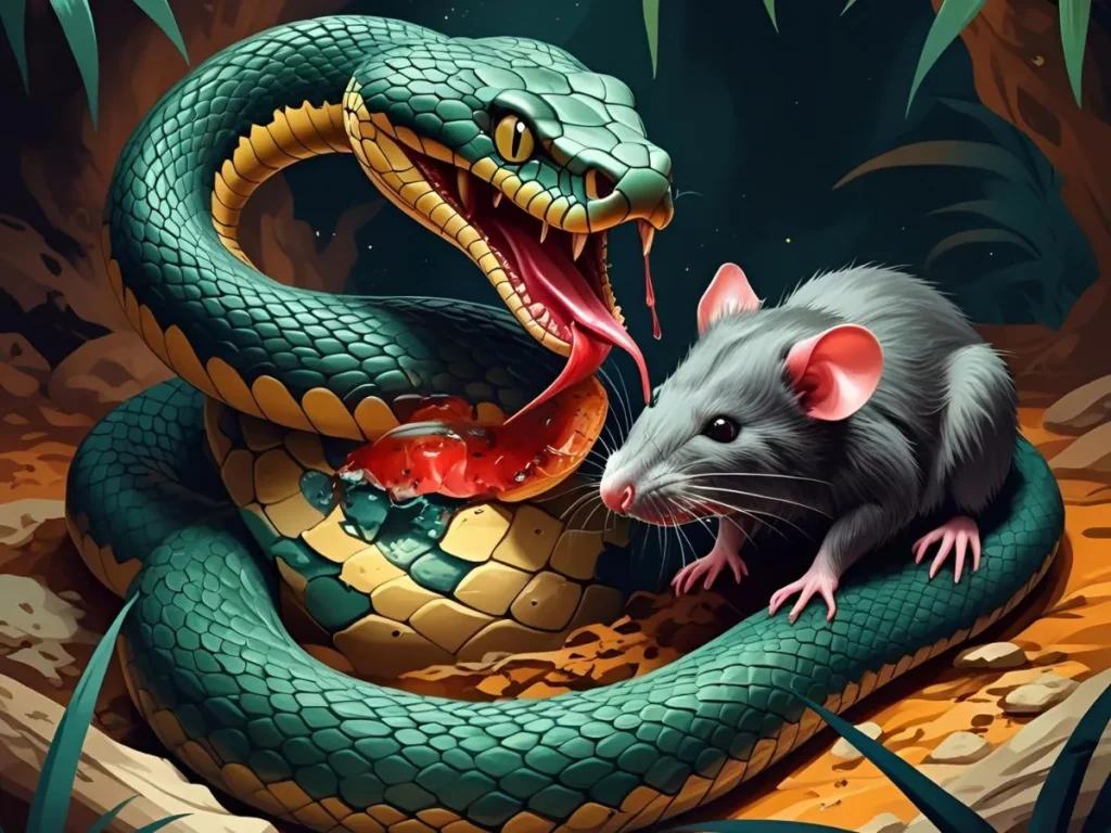 Snake Eating Rat Dream