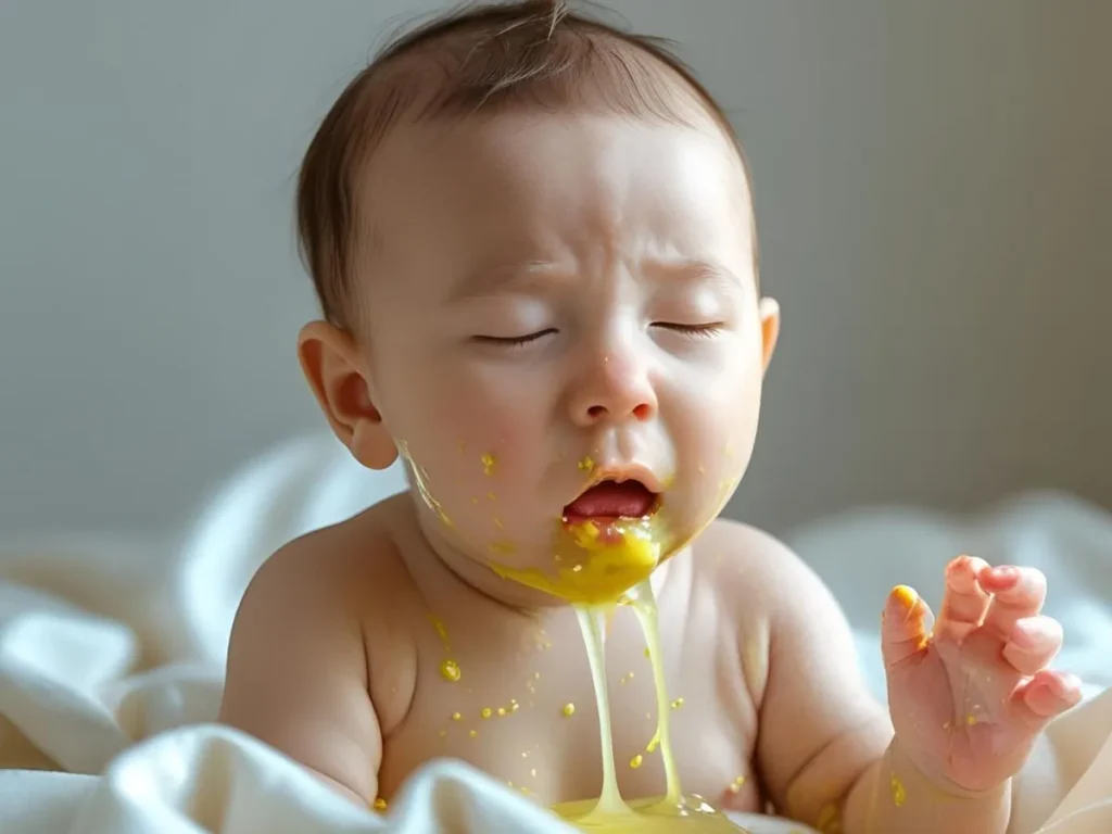 Spiritual Meaning of Baby Vomiting
