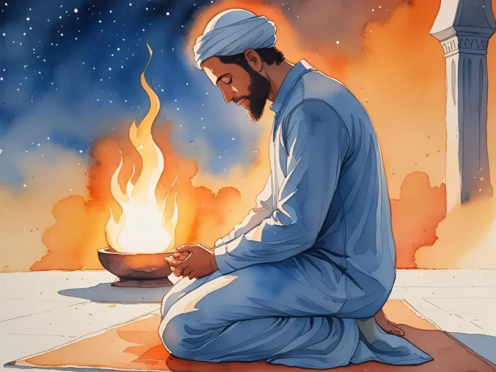Spiritual Meaning of Fire in a Dream in Islam