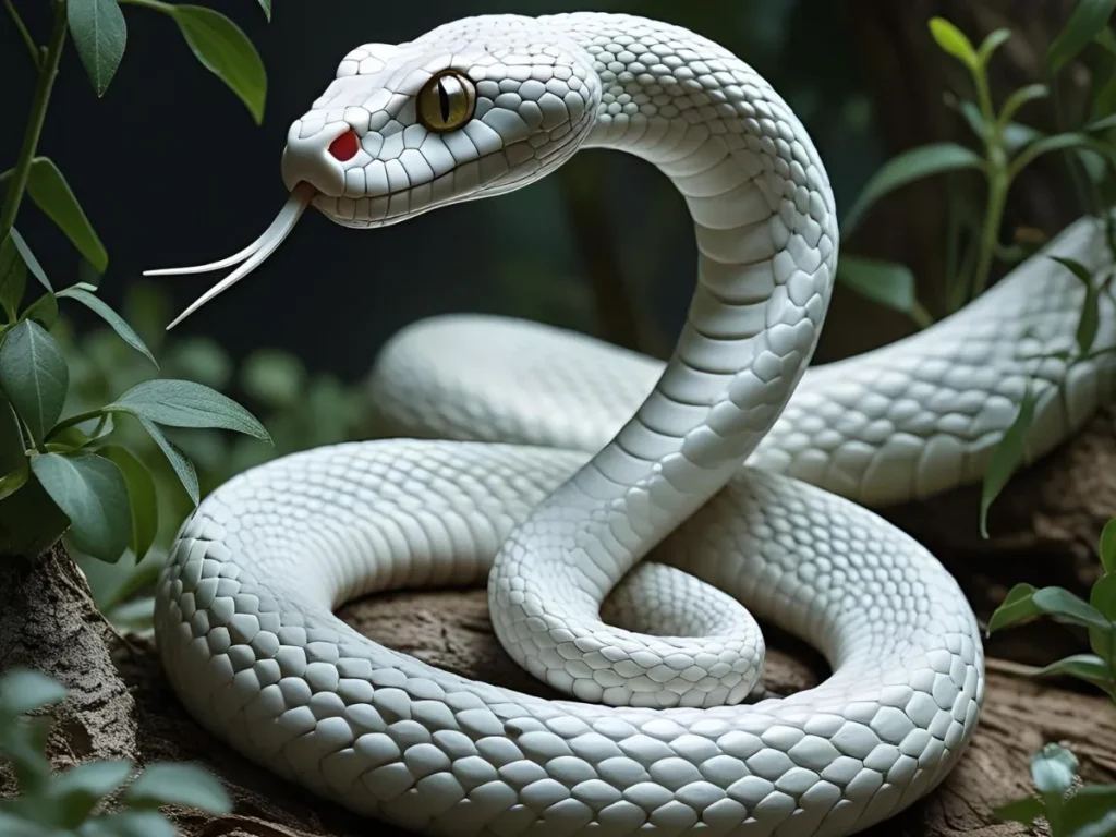 White Snake in Dream Meaning