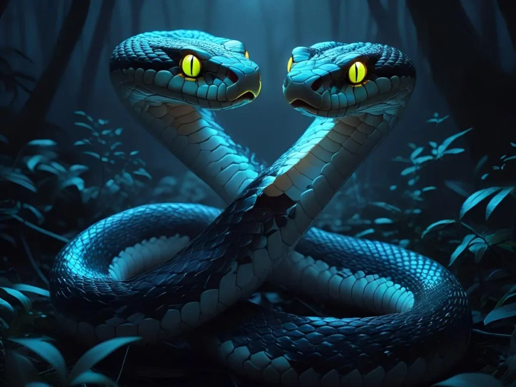 2 Snakes in a Dream Meaning