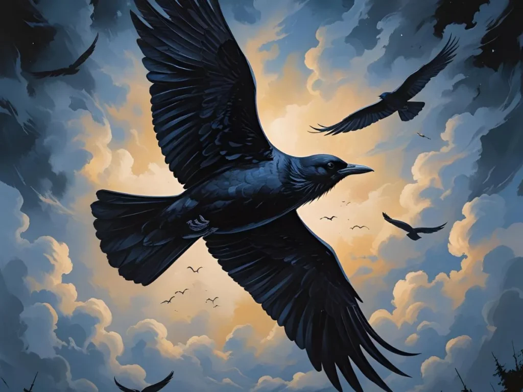 Black Bird Flying Dream Meaning