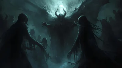 Black Shadow Attack in Dreams
