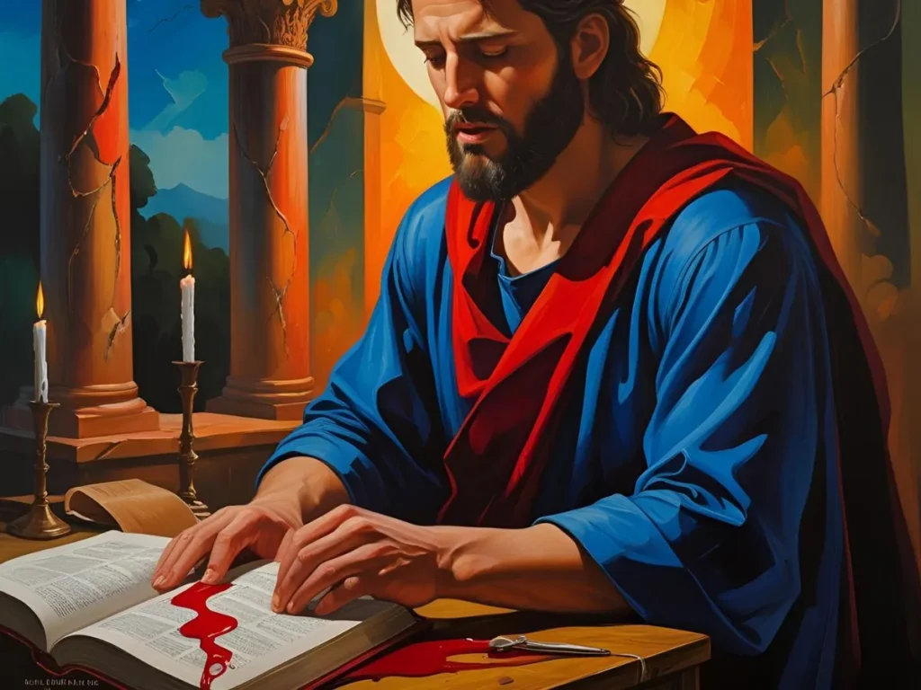 Blood in a Dream Evangelist Joshua