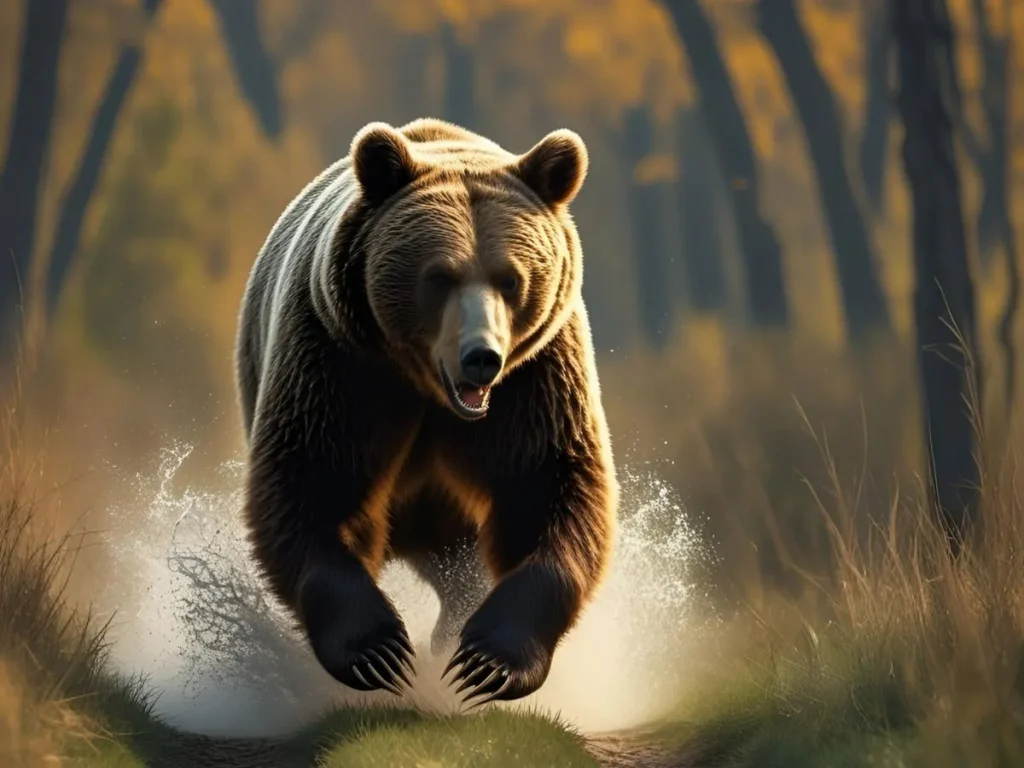 Chased by Bear in Dream Meaning
