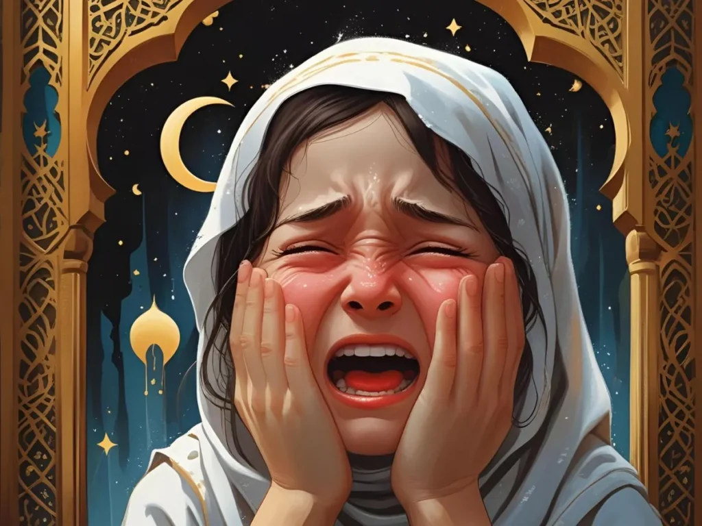 Crying in Dream Meaning in Islam