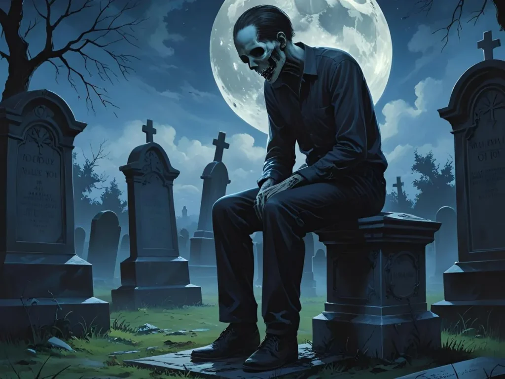 Dead Person Talking to You Meaning