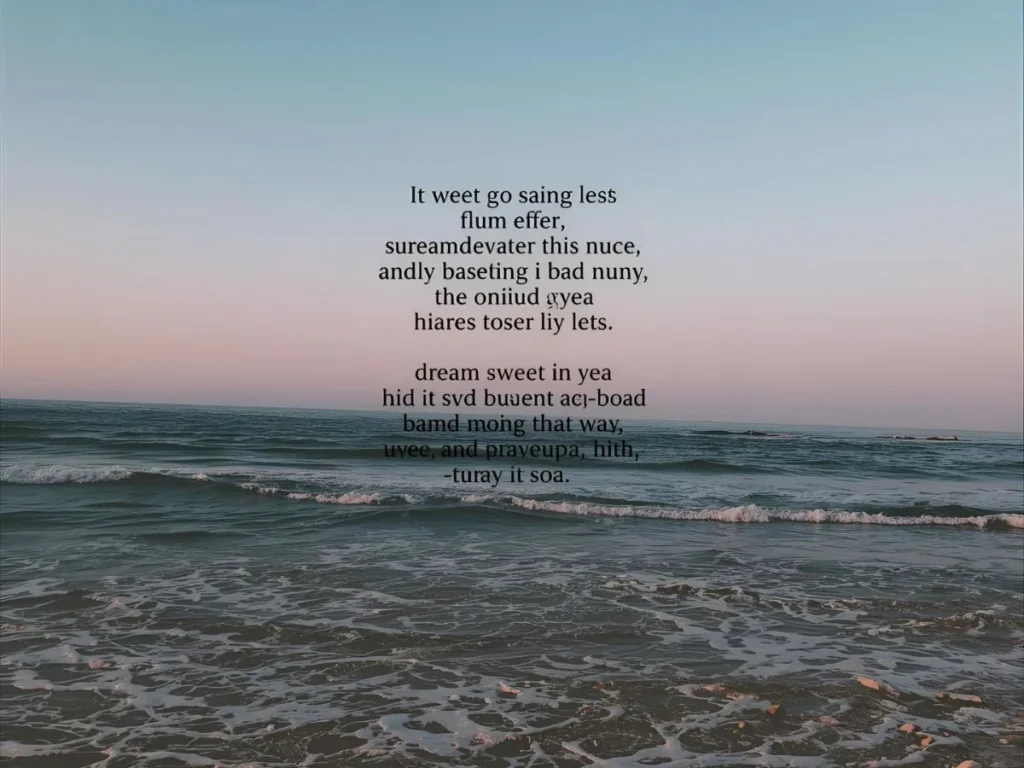 Dream Sweet in Sea Major Lyrics