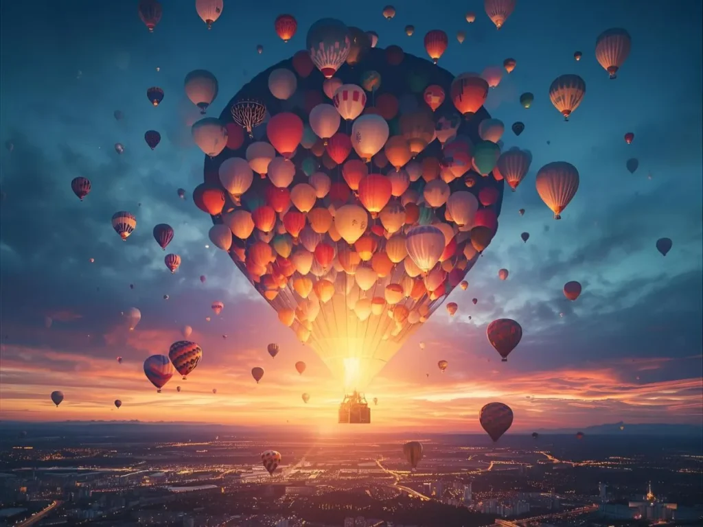 Dreaming of Balloons Flying Away