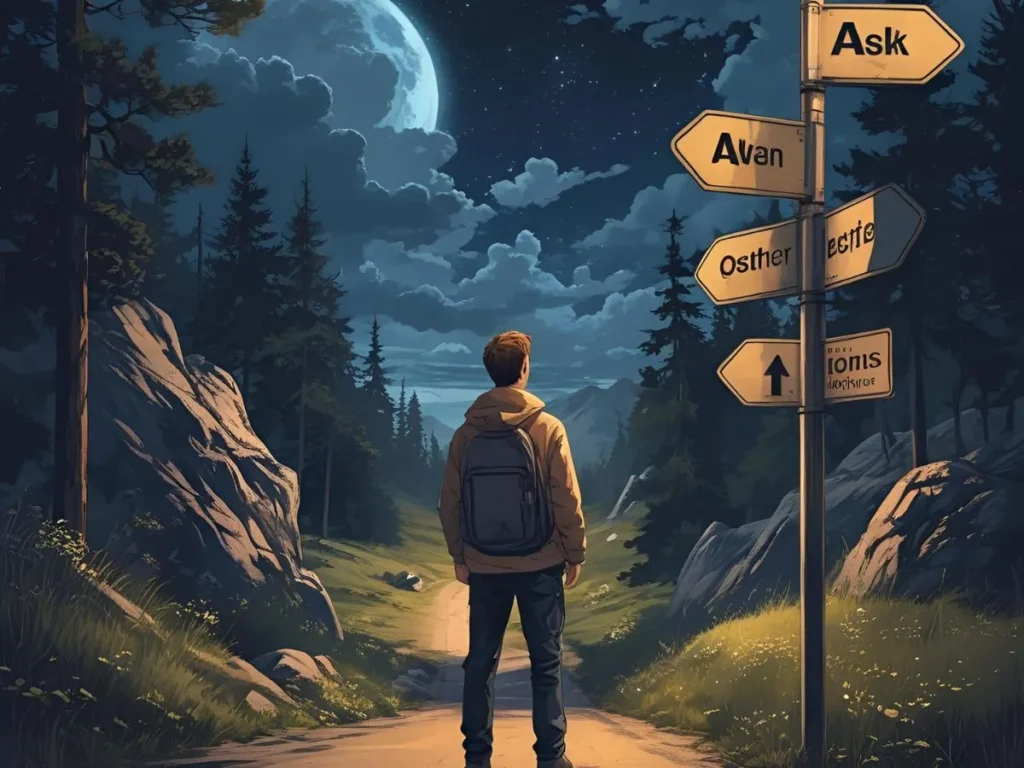 Dreaming of Being Lost and Asking for Directions