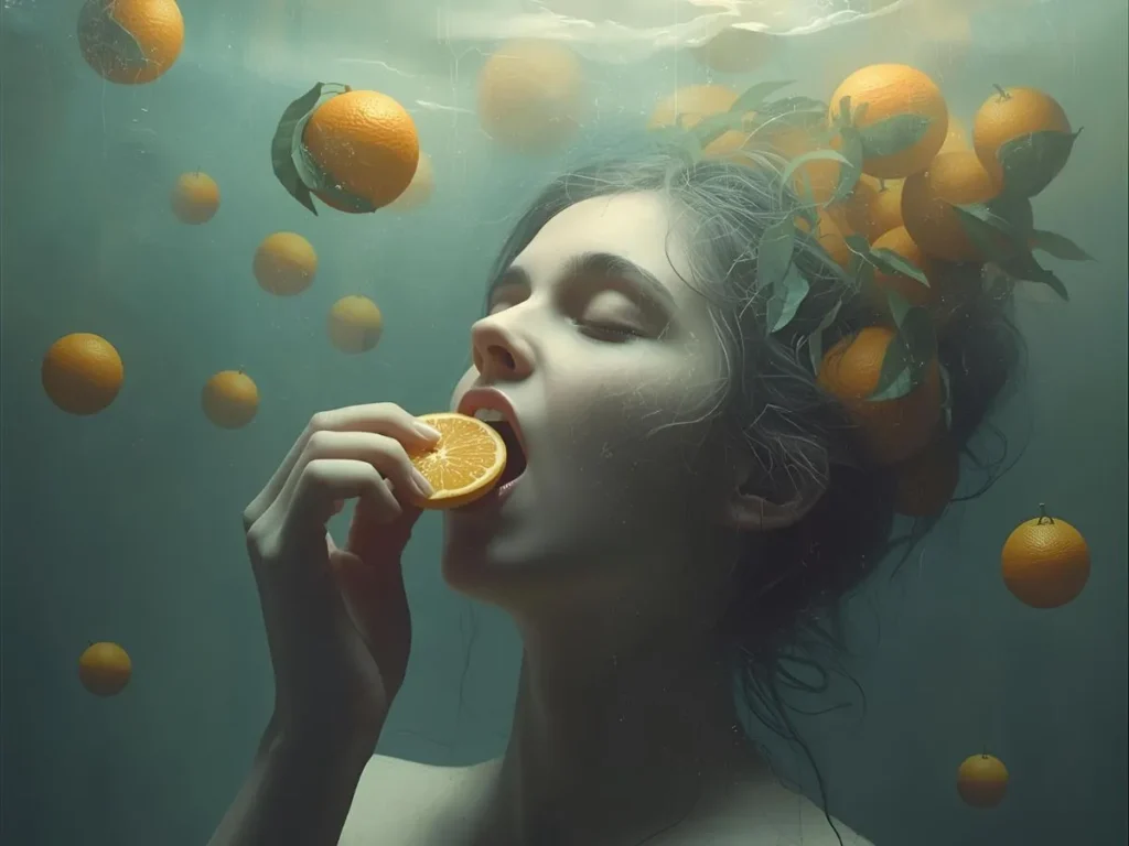 Eating Oranges in Dream Meaning