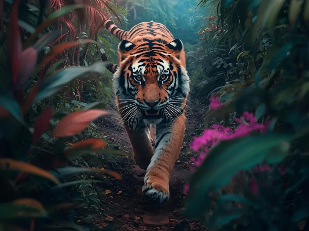 Escaping from Tiger in Dream Meaning