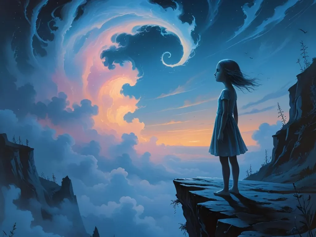 Faceless Girl Dream Death
