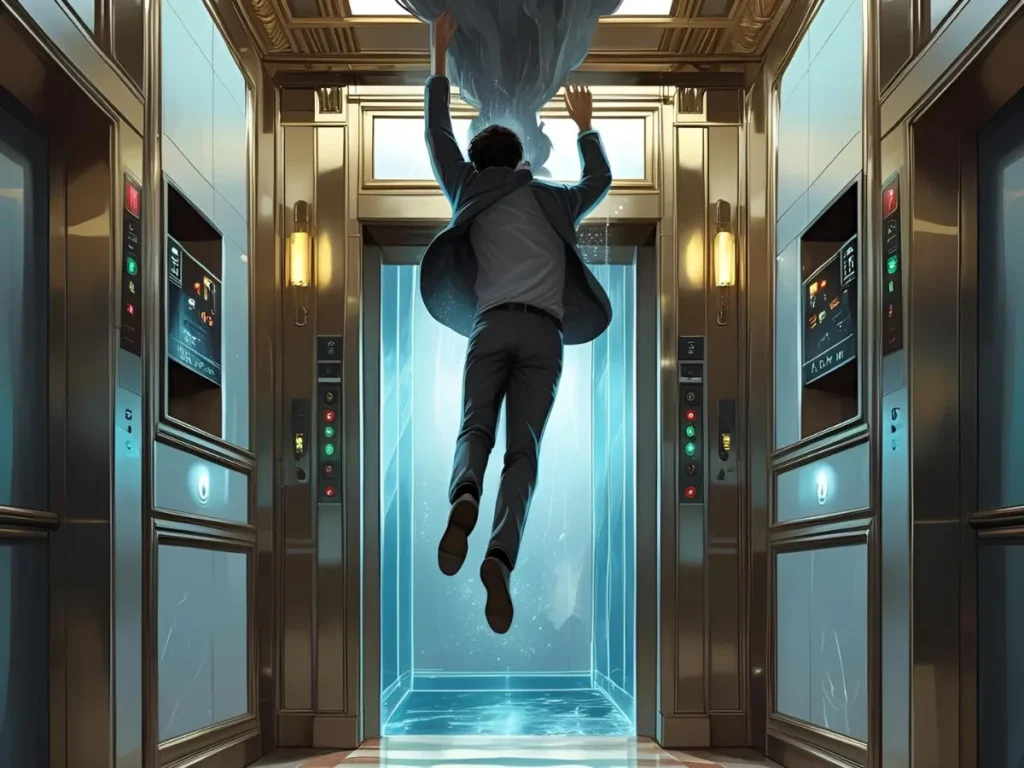 Falling in an Elevator Dream Meaning