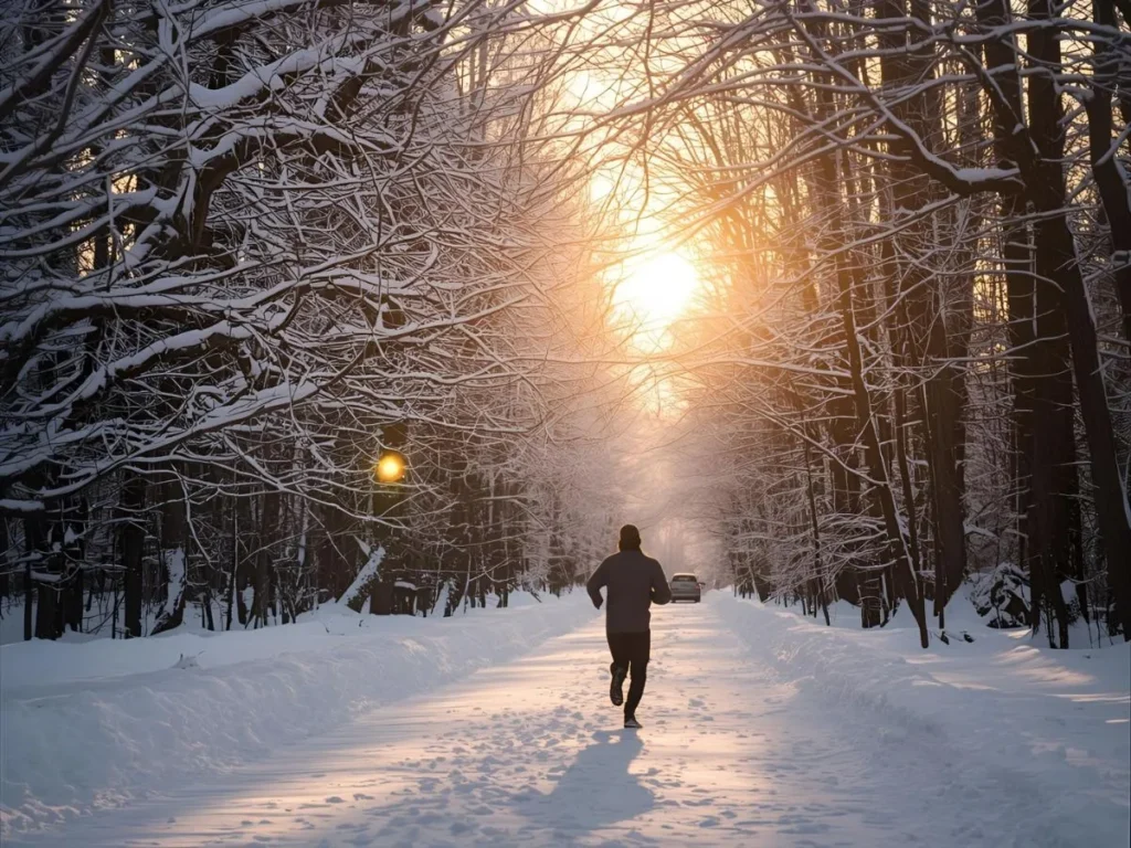 Running in Snow Dream Meaning