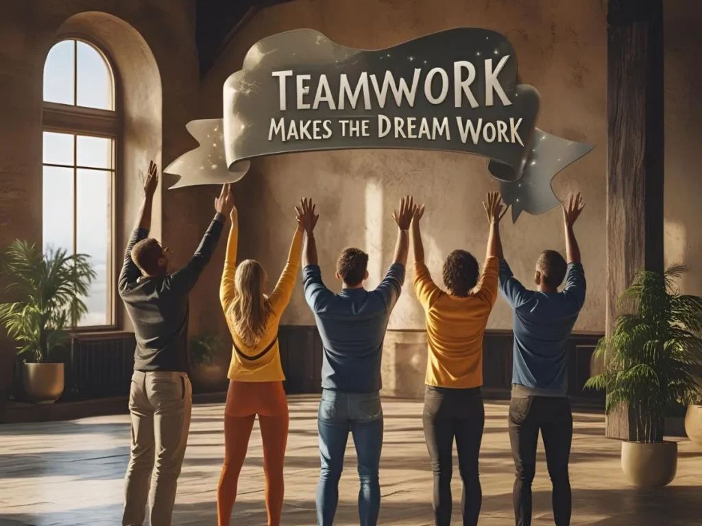 Teamwork Makes the Dream Work Meaning Quotes