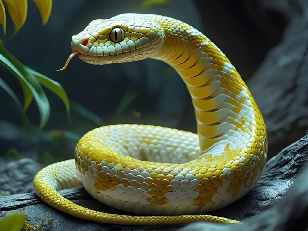 White and Yellow Snake Dream Meaning
