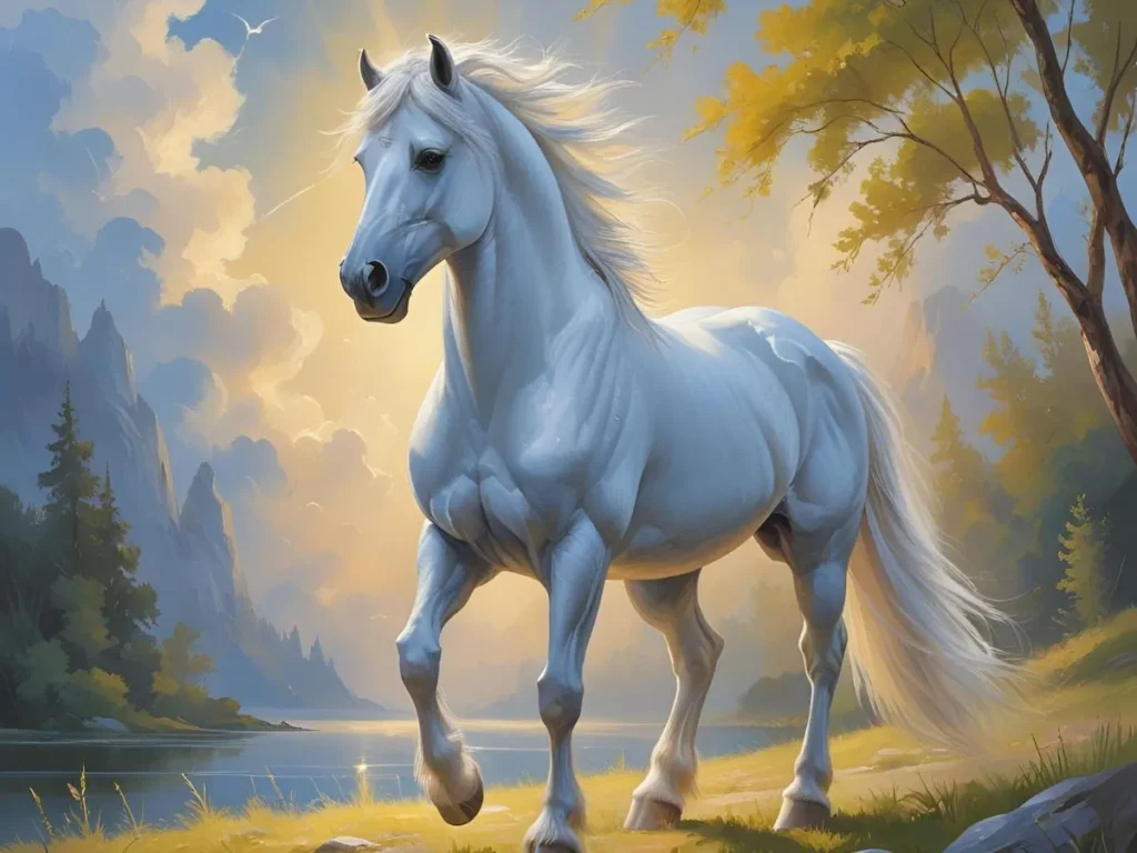 White Horse Dream Meaning Biblical