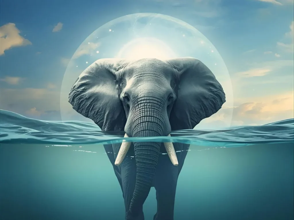 Elephant Swimming Dream Meaning