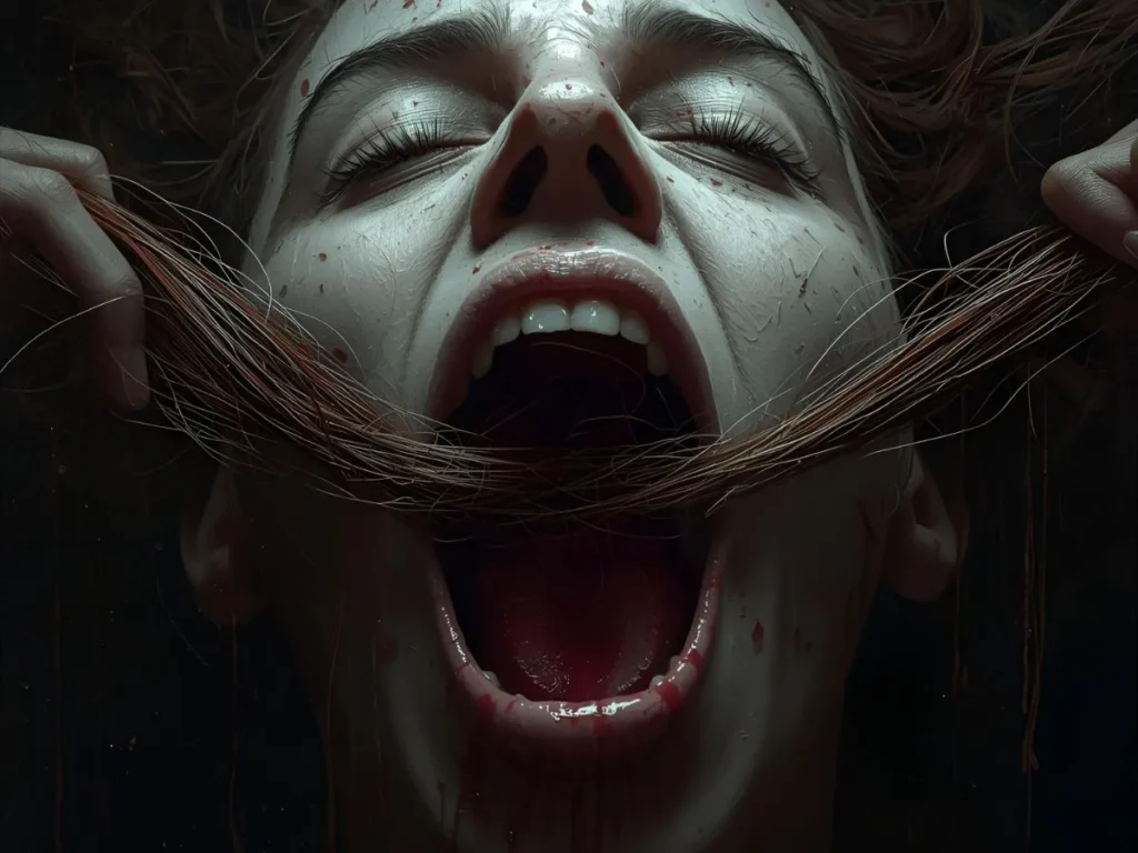 Pulling Hair from Mouth Dream Meaning