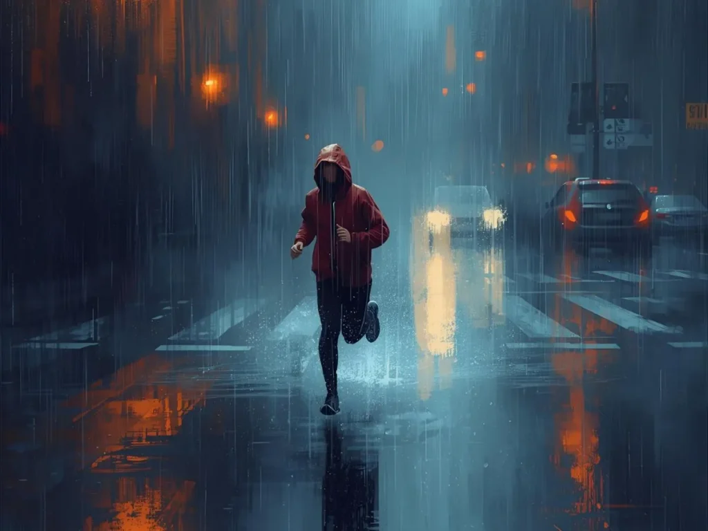 Running in the Rain Dream Meaning