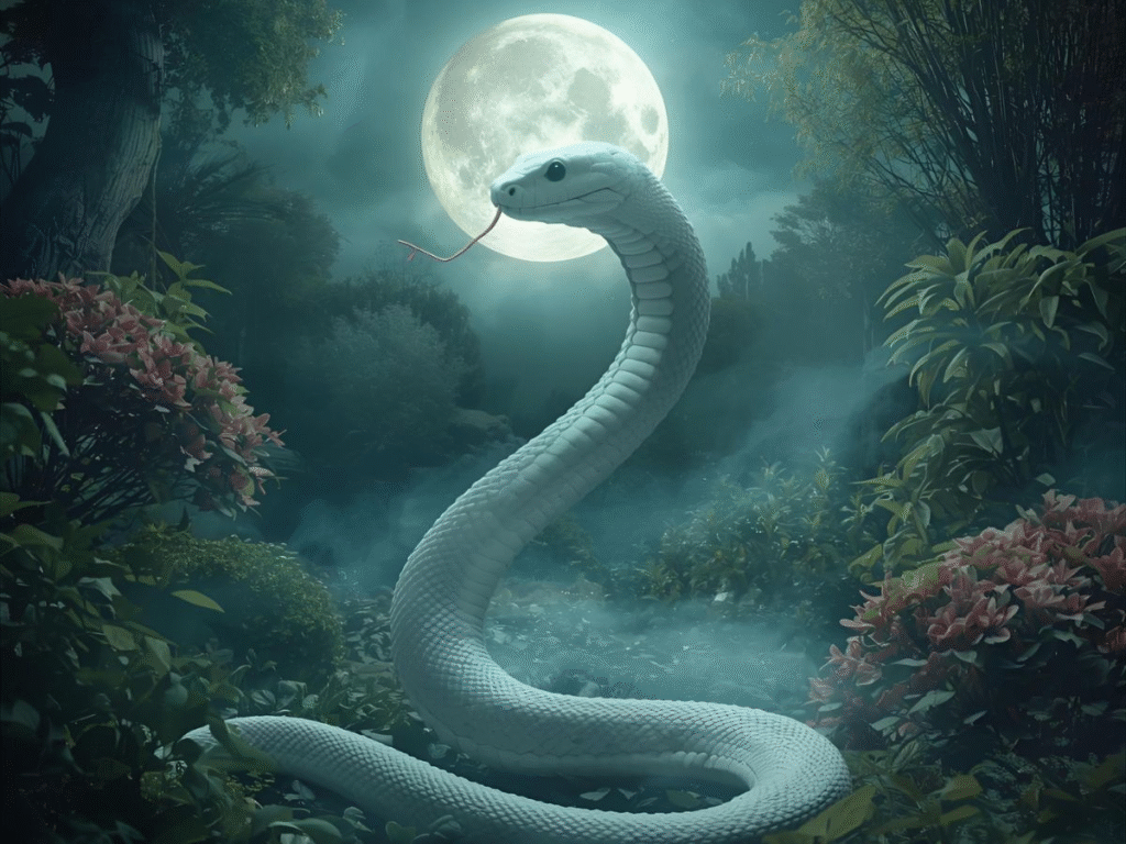 White Snake in Dream Islam