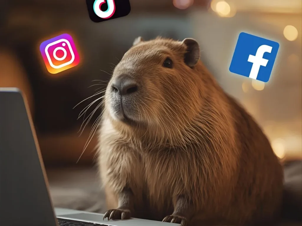 Capybara Symbolism on Social Media