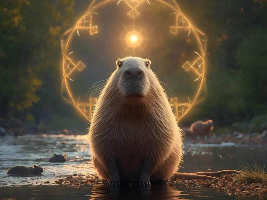 Capybara Totem Animal