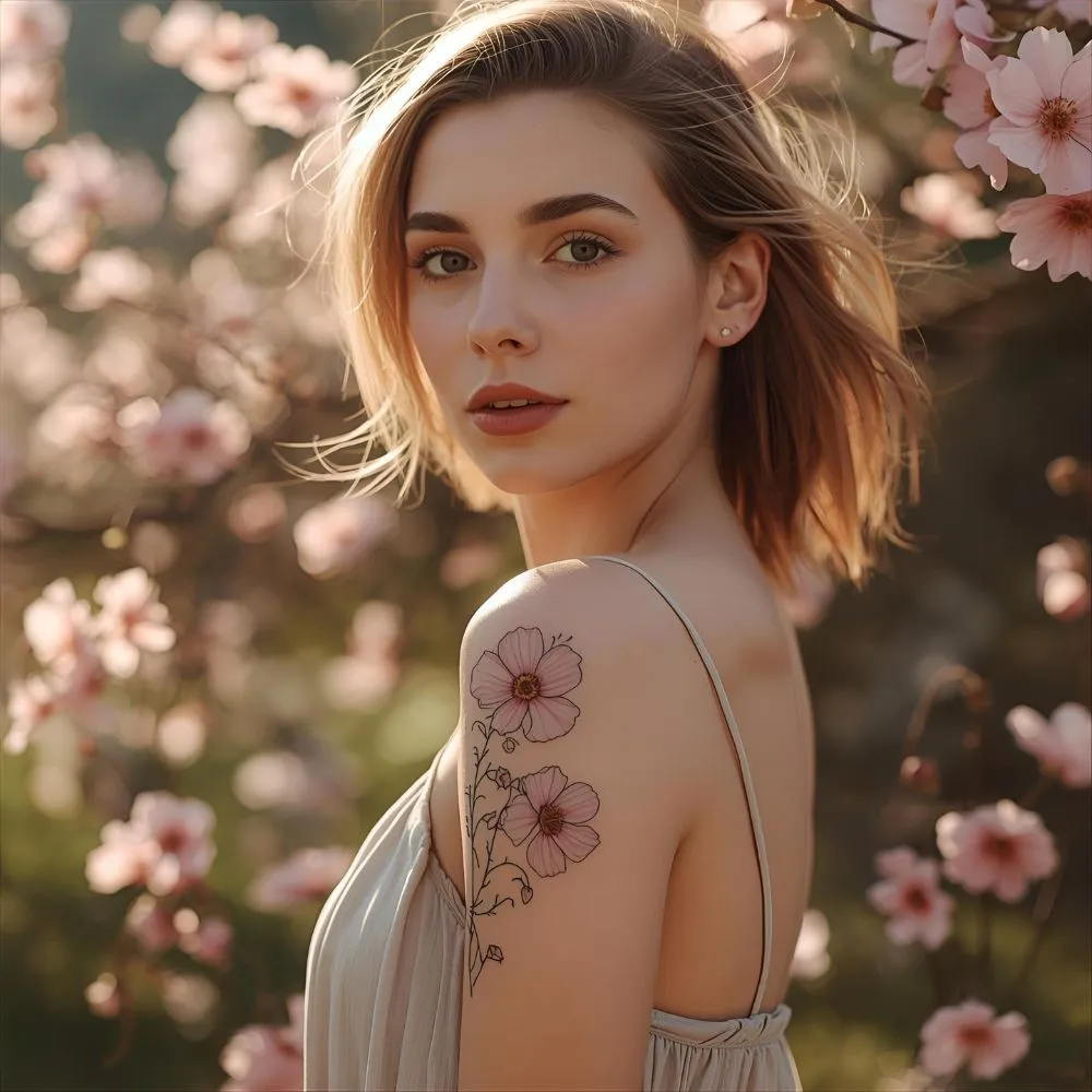 Cosmo Flower Tattoo Meaning