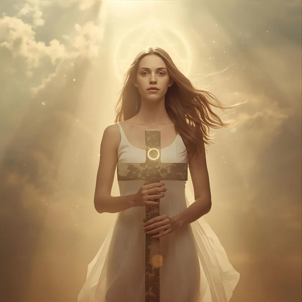 Cross with Circle on Top