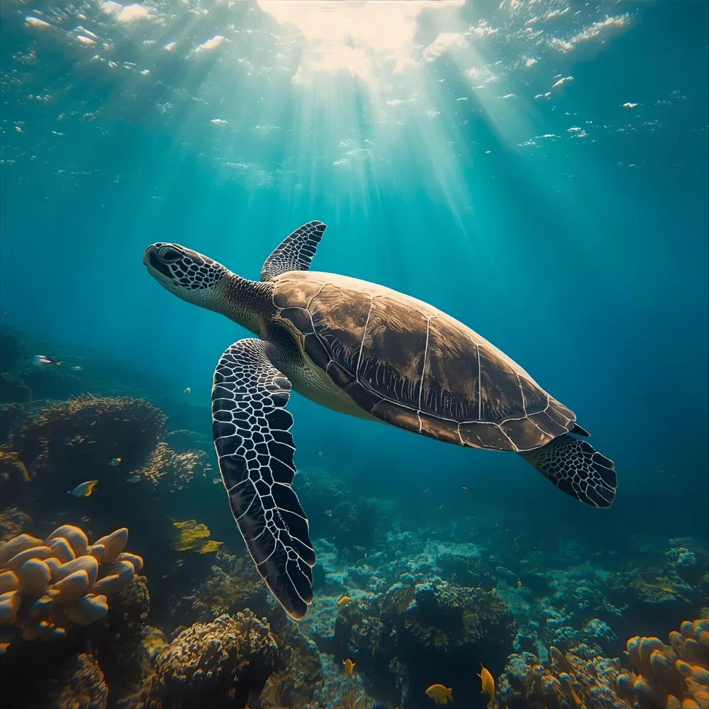 Sea Turtle Symbol