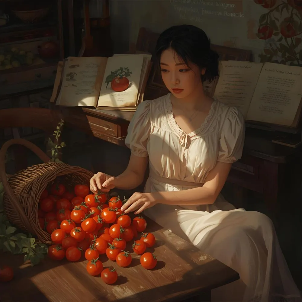 Tomato in art and literature