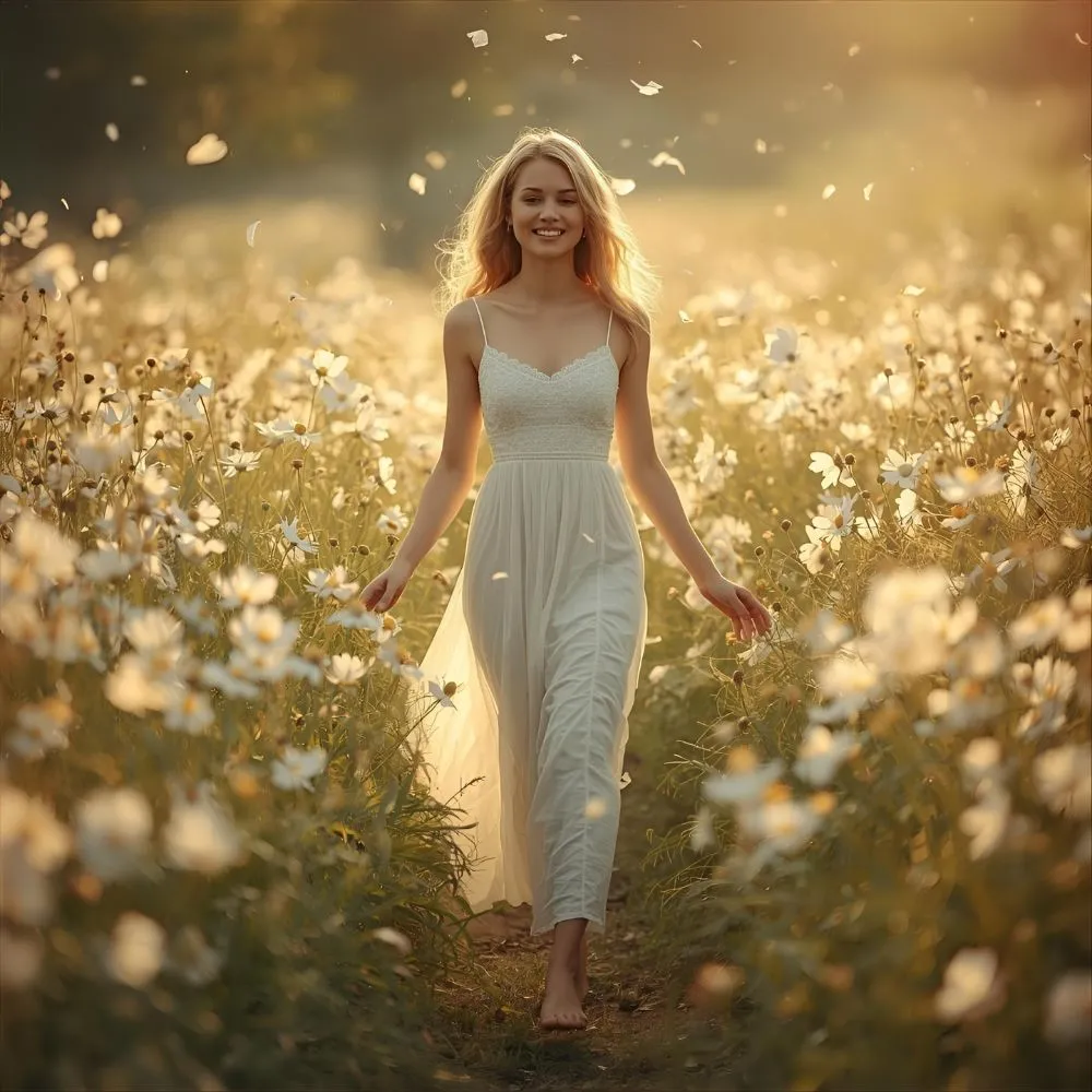 White Cosmos Flower Meaning