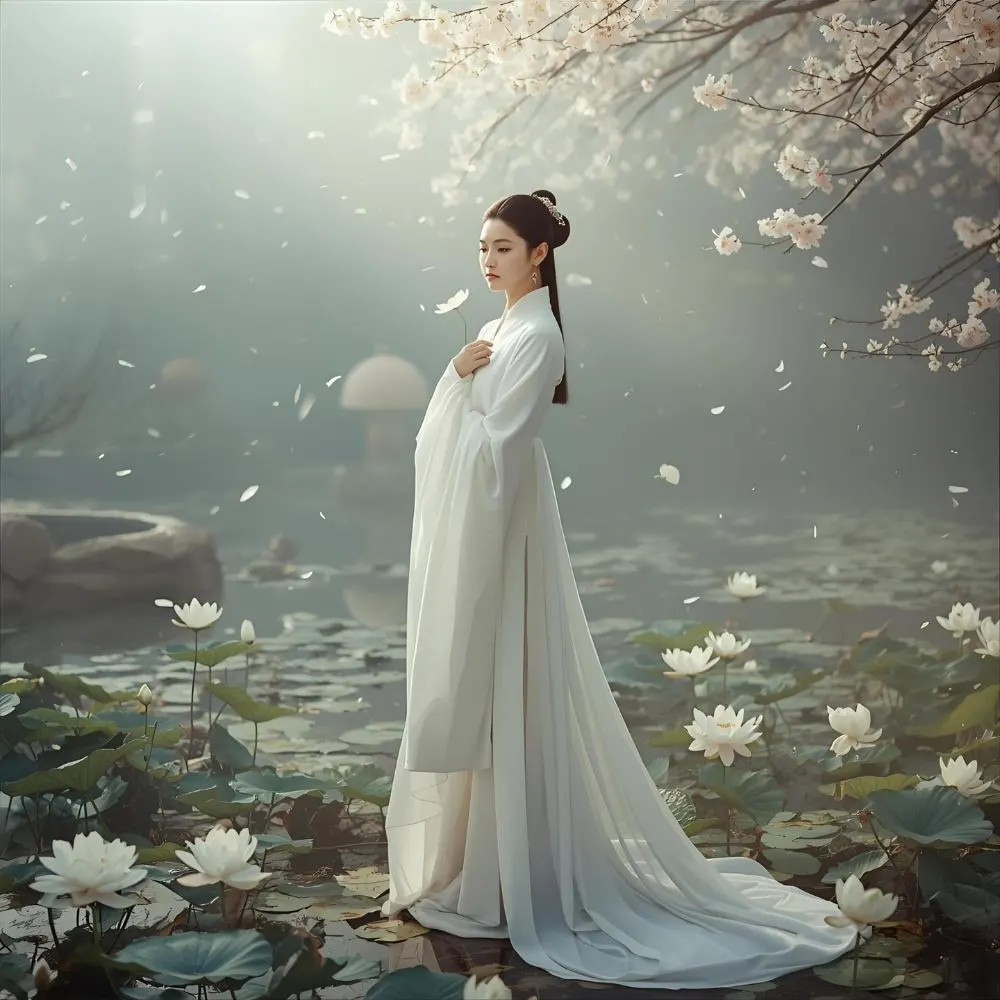 White Flowers in Chinese Culture