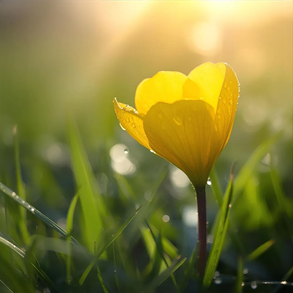 Yellow Buttercup Flower Meaning