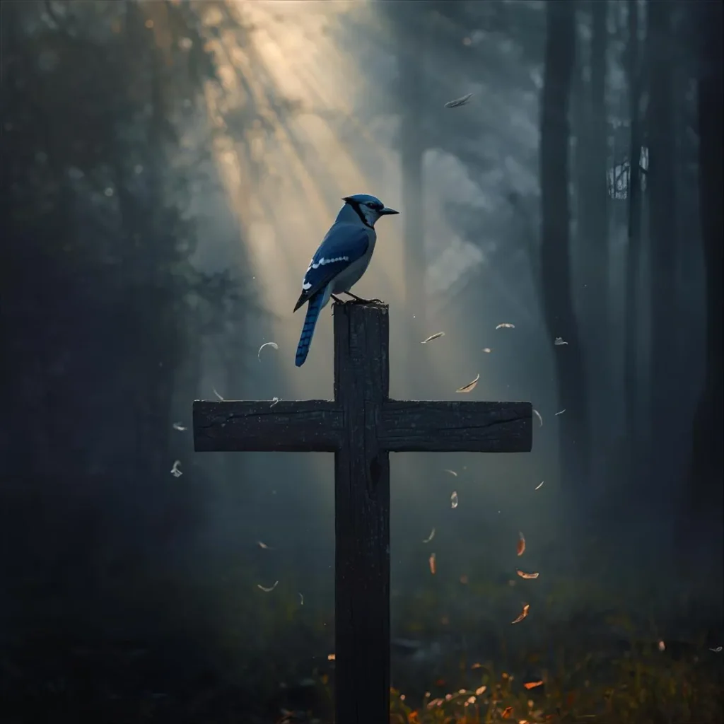 Blue Jay Symbolism Death Christianity