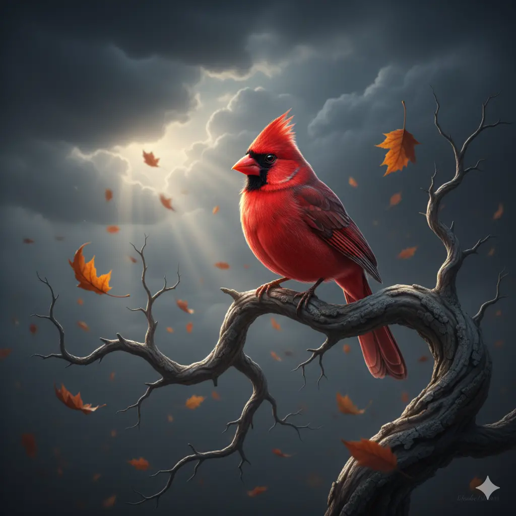 Cardinal Bird and Death