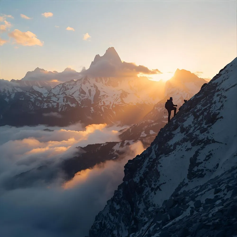 Climbing Mountain Symbolism