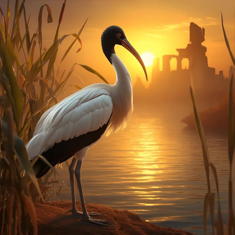 ibis symbolism egyptian