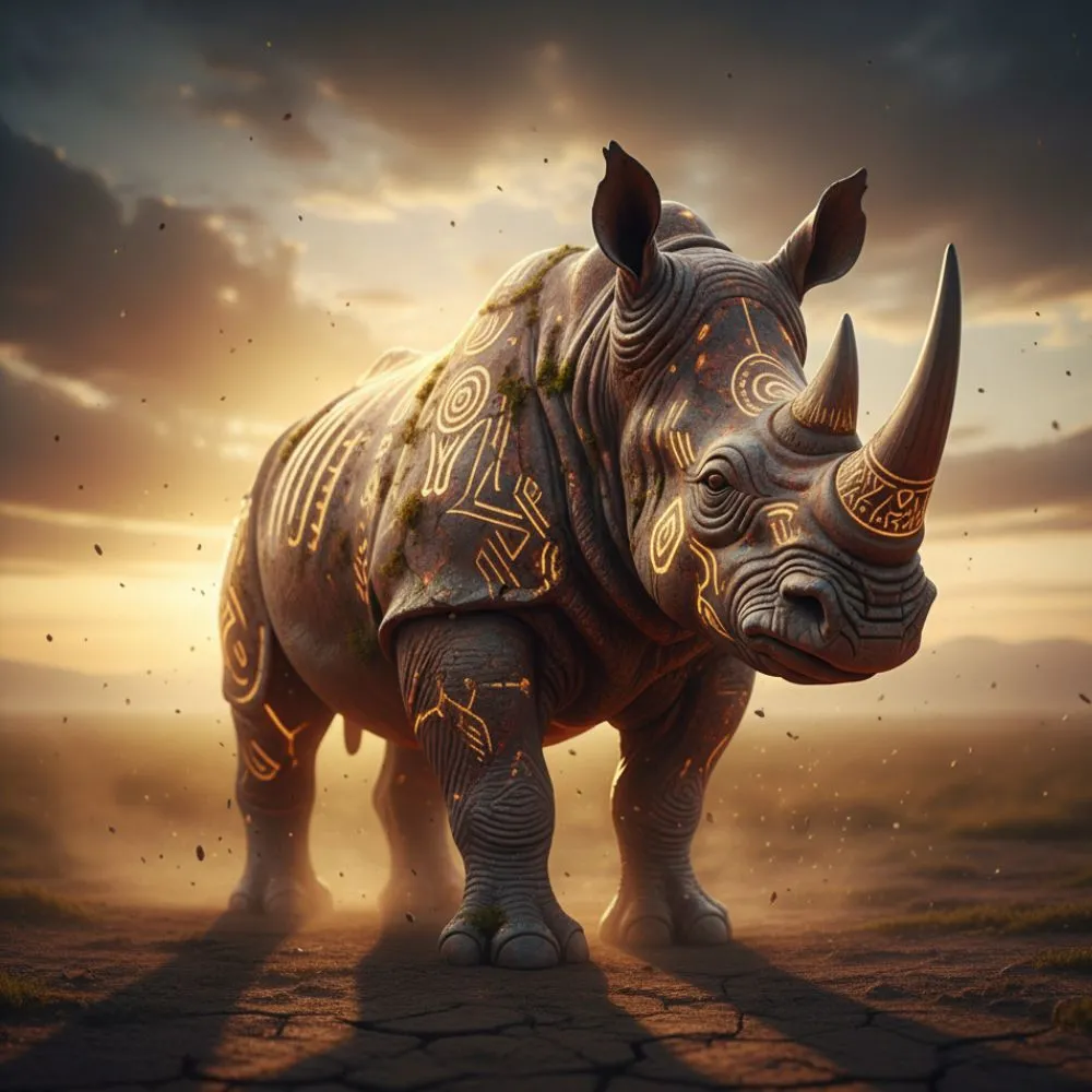 Rhino Totem