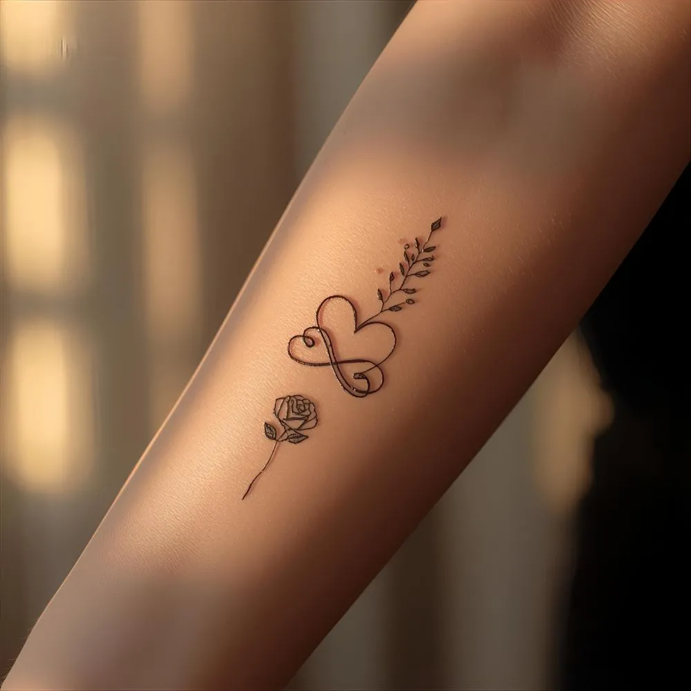Symbol for Love Tattoo