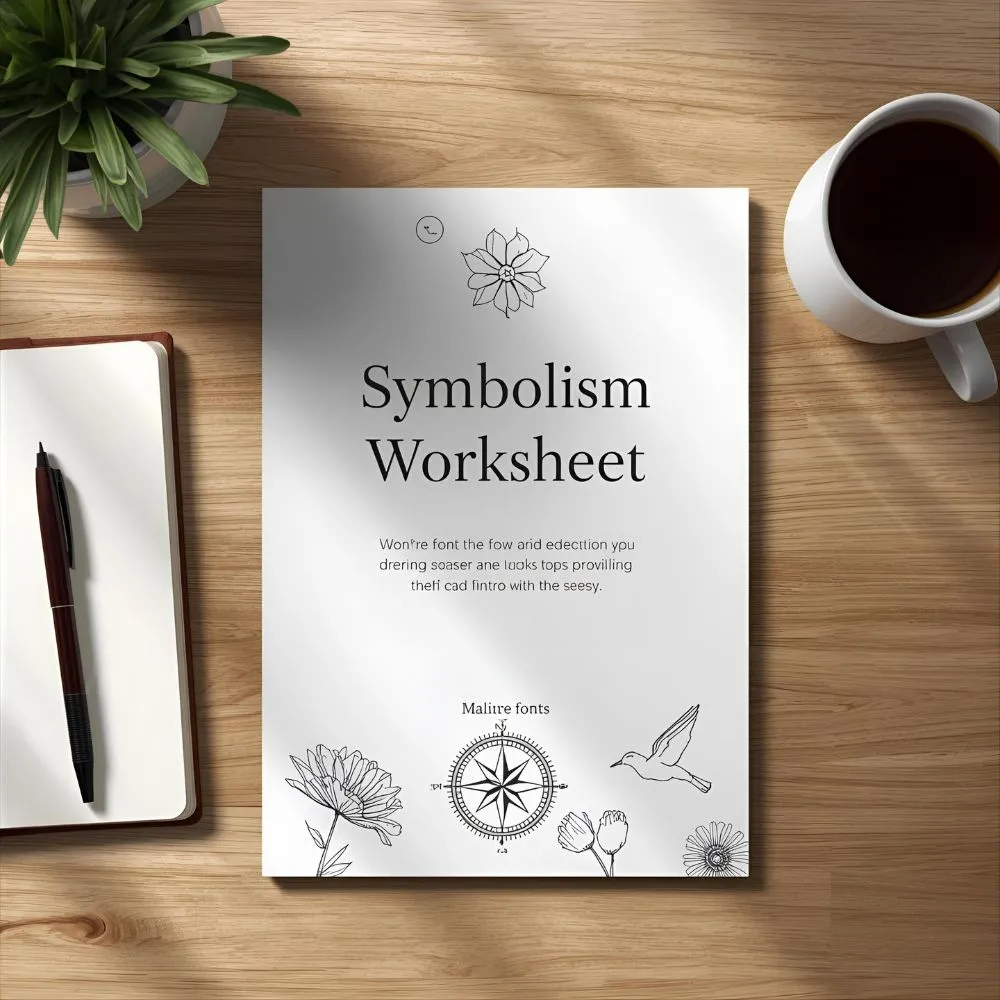 Symbolism Worksheet PDF