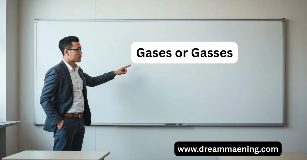 Gases or Gasses