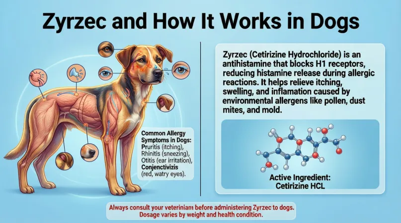 Zyrtec and How Does it Work in Dogs